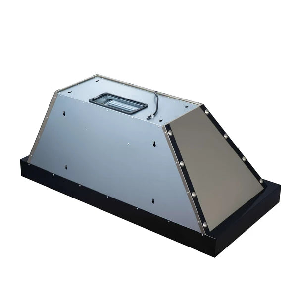 Forno - 48" Wall Mount Range Hood, in Copper with black Trim