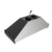 Forno Venezia 48 Inch Wall-Mounted Range Hood in Black with Antique Brass Accessories, Touch Controls and Baffle Filters
