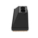 Forno Venezia 48 Inch Wall-Mounted Range Hood in Black with Antique Brass Accessories, Touch Controls and Baffle Filters