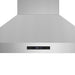 Forno Venezia 48 Inch Wall-Mounted Range Hood with Touch Controls and Baffle Filters