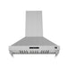 Forno Venezia 48 Inch Wall-Mounted Range Hood with Touch Controls and Baffle Filters