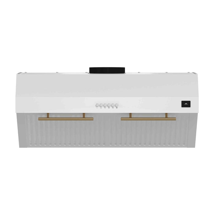 FORNO 5-Piece White Stainless Steel Kitchen Bundle – Home Depot Exclusive – 30” Electric Range, 30” French Door Refrigerator, 30” Range Hood, 24” Microwave Drawer, 24” Built-In Dishwasher | SKU: FBDL-THD-003WHT