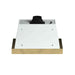 Forno Vittorio 36-Inch Wall Mount Range Hood, White with Antique Brass Trim, 424 CFM Airflow, Dishwasher-Safe Baffle Filters, Remote Control, 3-Speed Fan, Bright LED Lighting.