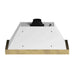 Forno Vittorio 48-Inch Wall Mount Range Hood, White with Antique Brass Trim, 424 CFM Airflow, Dishwasher-Safe Baffle Filters, Remote Control, 3-Speed Fan, Bright LED Lighting