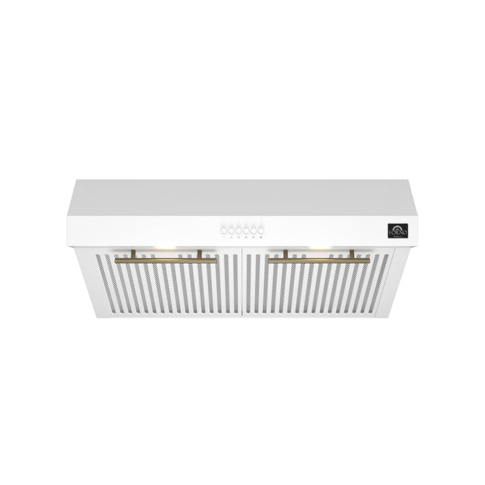 Forno Bari Espresso 30-Inch 400 CFM Under Cabinet Range Hood - FRHUC5255-30