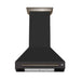 Forno Aria 30 Inch Wall-Mounted Range Hood in Black