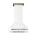 Forno Aria 30 Inch Wall-Mounted Range Hood in White