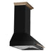 Forno Aria 36 Inch Wall-Mounted Range Hood in Black