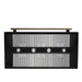 Forno Aria 48 Inch Wall-Mounted Range Hood in Black