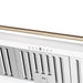 Forno Aria 48 Inch Wall-Mounted Range Hood in White