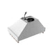 Forno Venezia 30 Inch Wall-Mounted Range Hood in White with Touch Controls and Baffle Filters
