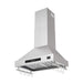 Forno Venezia 30 Inch Wall-Mounted Range Hood with Touch Controls and Baffle Filters