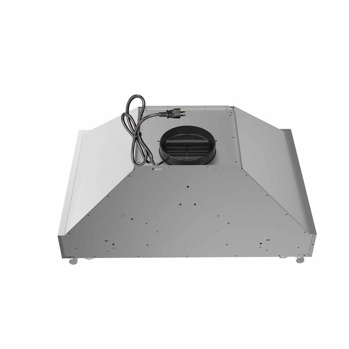 Forno Venezia 30 Inch Wall-Mounted Range Hood with Touch Controls and Baffle Filters