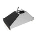 Forno Venezia 36 Inch Wall-Mounted Range Hood in Black with Touch Controls and Baffle Filters