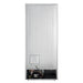 Forno Maderno 28-Inch Convertible Upright Freezer/Refrigerator in White with Antique Brass Handle, 13.6 cu.ft., Left Swing