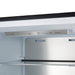 Forno Maderno 2-28-Inch Wide Convertible Refrigerator/Freezer in Black, Decorative Trim Grill, 27.2 cu.ft, 84-Inch High, ENERGY STAR Certified