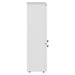 Forno Storico 22-Inch Retro bottom freezer Fridge in White, 9 cu.ft, copper-tone handle