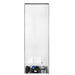 Forno 24inch Counter depth freestanding Bottom mount refrigerator with automatic ice, left swing door open,  Black color