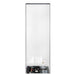 Forno 24inch Counter depth freestanding Bottom mount refrigerator, Right swing door open,  Black color