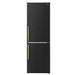Forno 24inch Counter depth freestanding Bottom mount refrigerator, Right swing door open,  Black color