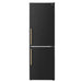 Forno 24inch Counter depth freestanding Bottom mount refrigerator, Right swing door open,  Black color