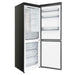 Forno 24inch Counter depth freestanding Bottom mount refrigerator, Right swing door open,  Black color