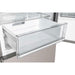 FORNO Custodia 24" Bottom Freezer, 10.3 cf., Right Swing, Total No frost, Stainless Steel handles