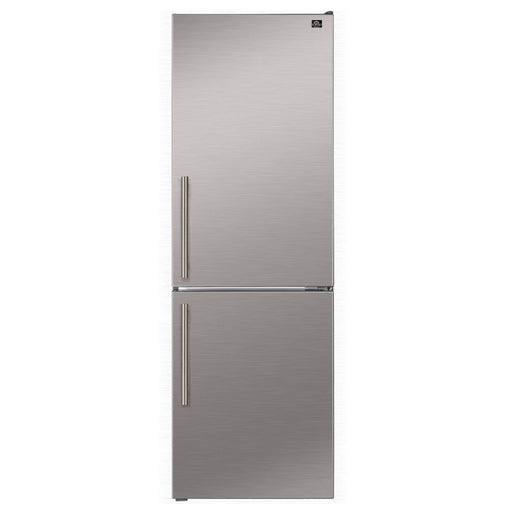 FORNO Custodia 24" Bottom Freezer, 10.3 cf., Right Swing, Total No frost, Stainless Steel handles