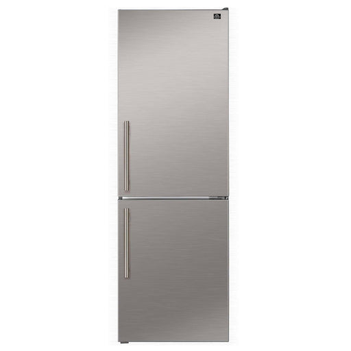 FORNO Custodia 24" Bottom Freezer, 10.3 cf., Right Swing, Total No frost, Stainless Steel handles