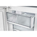 Custodia 48" Bottom Freezer combo, 20.6 cf., Ice Maker, Total No frost, White, Antique Brass handles