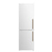 Forno 24inch Counter depth freestanding Bottom mount refrigerator with automatic ice, left swing door open,  White color
