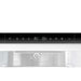 Forno 24inch Counter depth freestanding Bottom mount refrigerator, Right swing door open,  White color