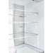 Forno 24inch Counter depth freestanding Bottom mount refrigerator, Right swing door open,  White color