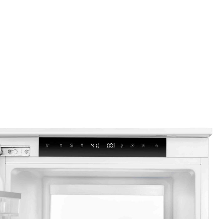 Forno Rivestito 22 Inch Panel Ready Bottom Freezer Refrigerator, 8.3 cu. ft., Ice Maker, Total No Frost, Fast Cool & Fast Freeze