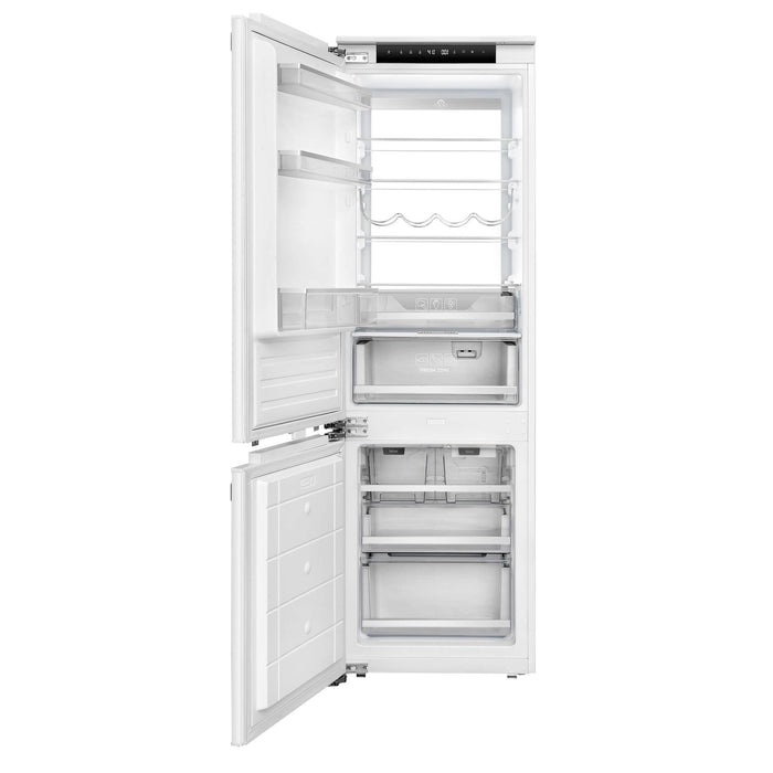 Forno Rivestito 22 Inch Panel Ready Bottom Freezer Refrigerator, 8.3 cu. ft., Ice Maker, Total No Frost, Fast Cool & Fast Freeze