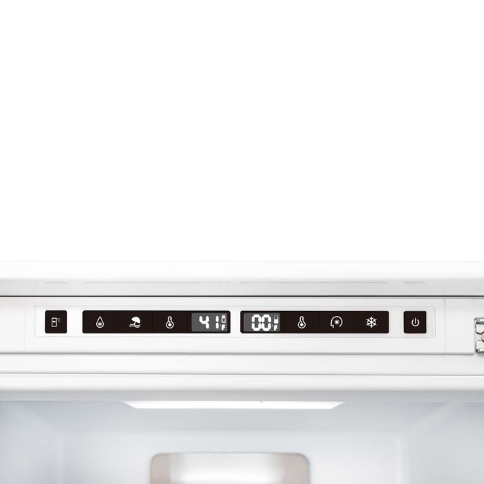 Rivestito 42 Inch Panel Ready Double Bottom Freezer, 16.9 cu. ft., Ice Maker, Total No Frost, Fast Cool & Fast Freeze