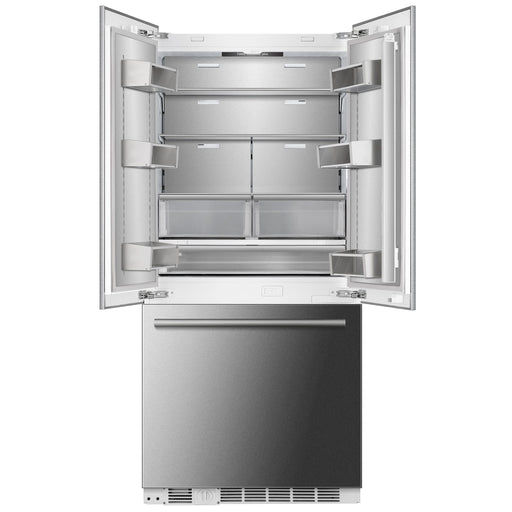 Rivestito Refrigerator, French Door, 36 Inch, Energy Star, Fast Freeze