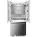 Rivestito Refrigerator, French Door, 36 Inch, Energy Star, Fast Freeze