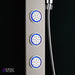 Forno Acqua AcquaSpa Shower Panel with SensoTemp, Stainless Steel, Overhead Rainfall Shower, Handheld Shower Head, Body Jets, 2.5 GPM Flow Rate