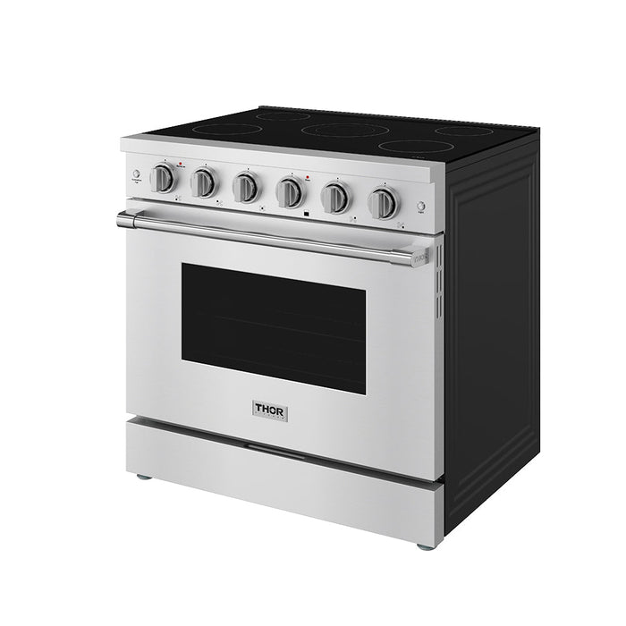 Thor Kitchen 36 Inch S Series Professional Freestanding Electric Range - right