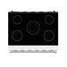 Thor Kitchen 36 Inch S Series Professional Freestanding Electric Range - top
