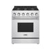 Thor Kitchen 30 Inch S Series Professional Freestanding Gas Range
