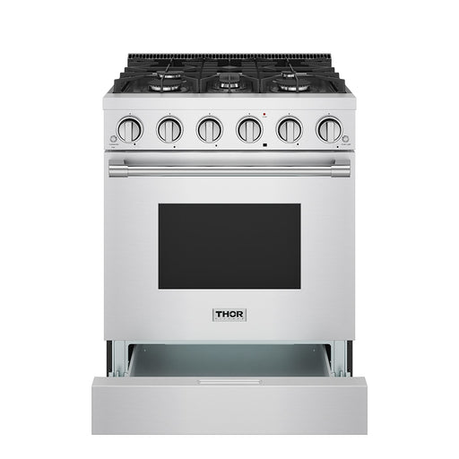 Thor Kitchen 30 Inch S Series Professional Freestanding Liquid Propane Range - front 2
