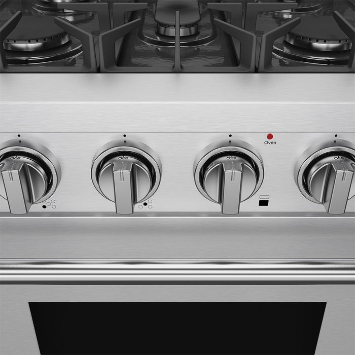 Thor Kitchen 30 Inch S Series Professional Freestanding Liquid Propane Range - knob