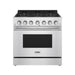 Thor Kitchen 36 Inch S Series Professional Freestanding Liquid Propane Range