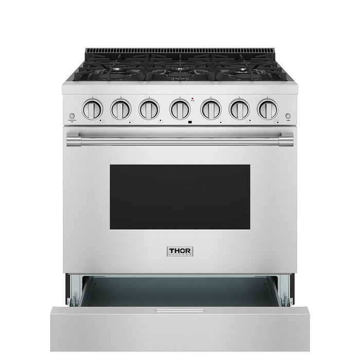 Thor Kitchen 36 Inch S Series Professional Freestanding Gas Range (SRG3601)