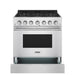 Thor Kitchen 36 Inch S Series Professional Freestanding Gas Range (SRG3601)
