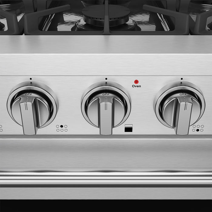Thor Kitchen 36 Inch S Series Professional Freestanding Liquid Propane Range - knob