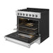 Thor Kitchen 36 Inch S Series Professional Freestanding Liquid Propane Range - right open