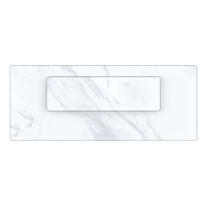 Elevato Smart Bar Table in White, 5.3 cu.ft fridge and freezer with Bluetooth control